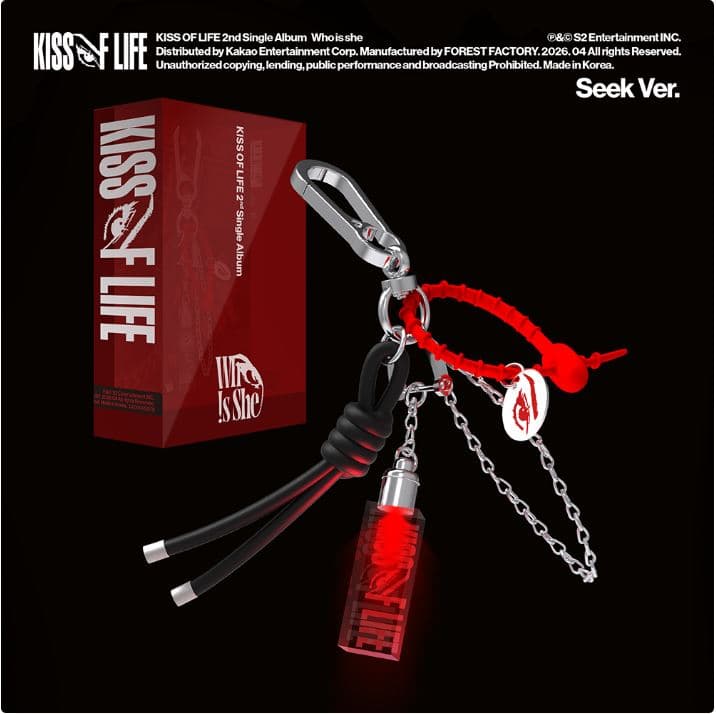 [중고]개봉앨범 포카 없음 / 키스오브라이프 (KISS OF LIFE) - 2nd Single Album Who is she (Seek Ver.한정반)