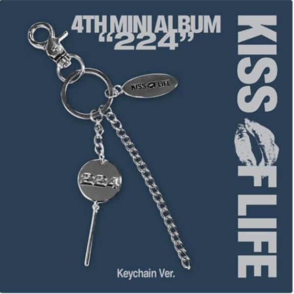 [중고]개봉앨범 포카 없음 / 키스오브라이프 (KISS OF LIFE) - 4th Mini Album 224 (Keychain Ver.)