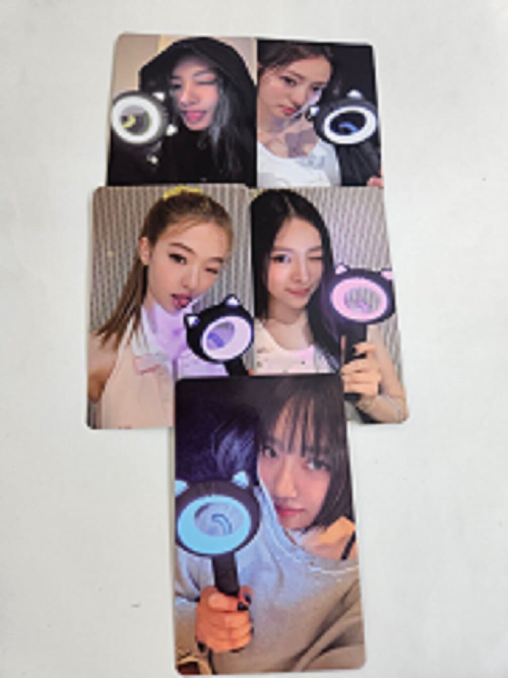 미야오 응원봉 포카 포토카드 세트 양도