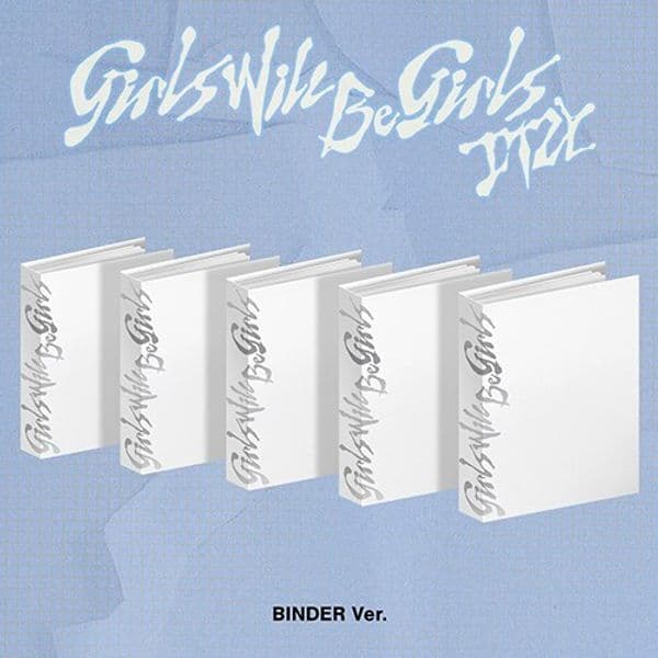 특전 공식 포토카드 추가 증정+폴딩포스터+북마크 있지 Girls Will Be Girls Binder Ver. 랜덤1종
