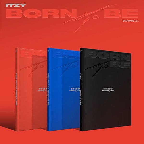 개봉앨범 포토카드 없음 I ITZY (있지) - BORN TO BE (STANDARD VER.) (3종 세트)