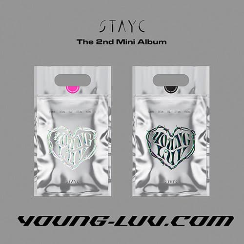[개봉앨범 포토카드 없음] 스테이씨 (STAYC) - 미니2집 [YOUNG-LUV.COM] 포스터 미포함  Young Ver