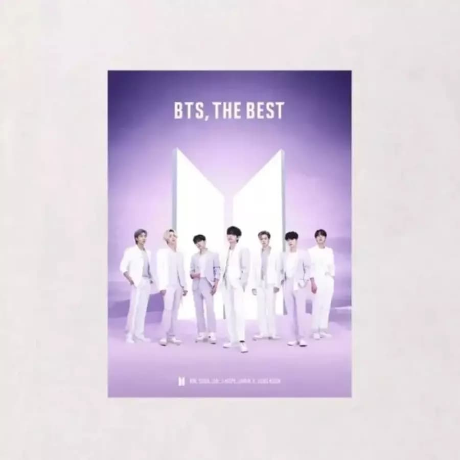 [정품] 방탄소년단 The Best CD 블루레이 세트 BTS 더 베스트 포토북 포토카드 일본판