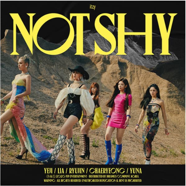 개봉앨범 포토카드 ITZY 있지 - Not Shy C