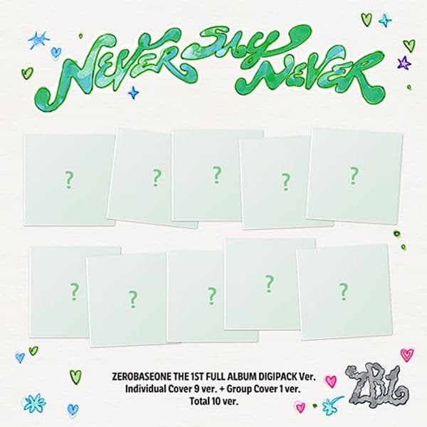 특전 공식포토카드10종추가증정 제로베이스원 10종 세트 ZEROBASEONE THE 1ST FULL ALBUM/ DIGIPACK Ver.