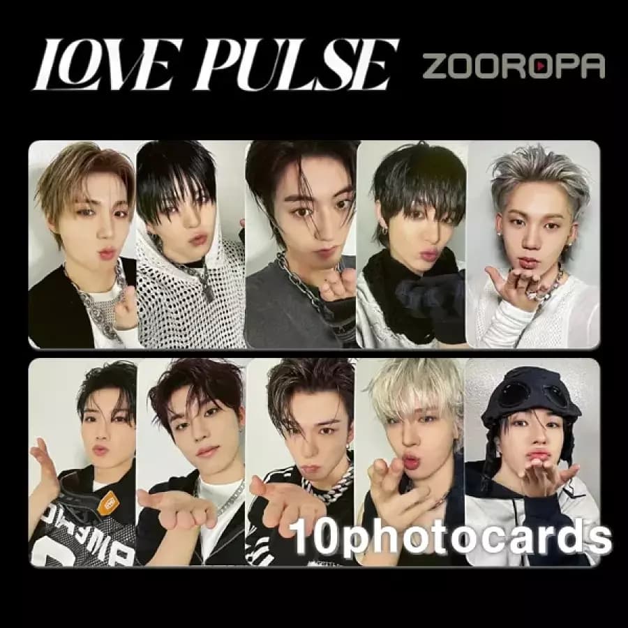 [H 포토카드 세트] TREASURE 트레저 LOVE PULSE (정품/디어마이뮤즈)