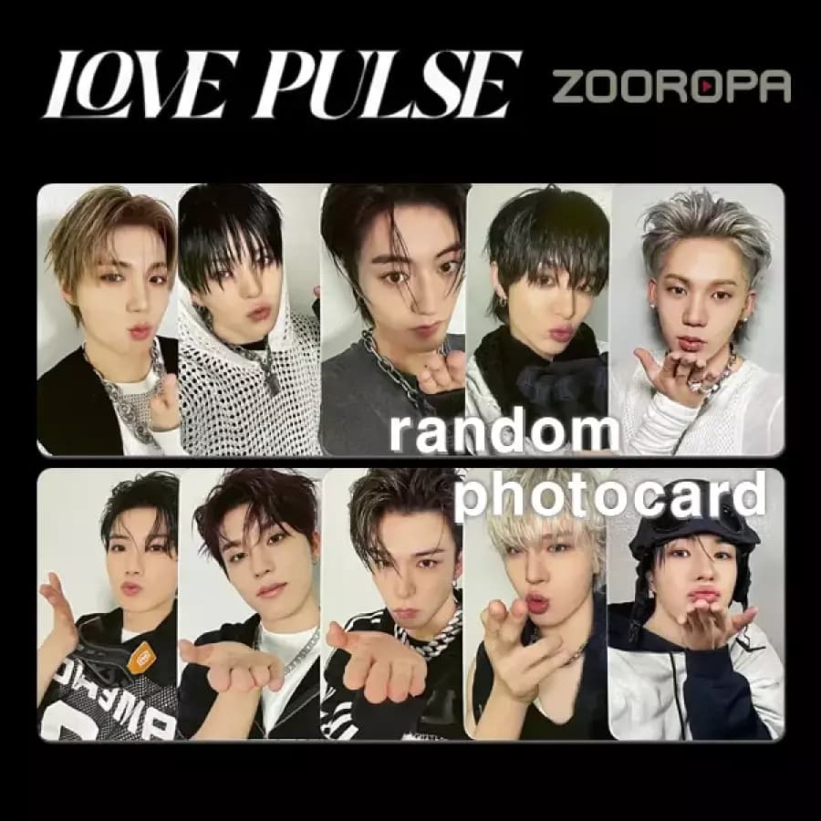 [H 포토카드/랜덤/중복X] TREASURE 트레저 LOVE PULSE (정품/디어마이뮤즈)