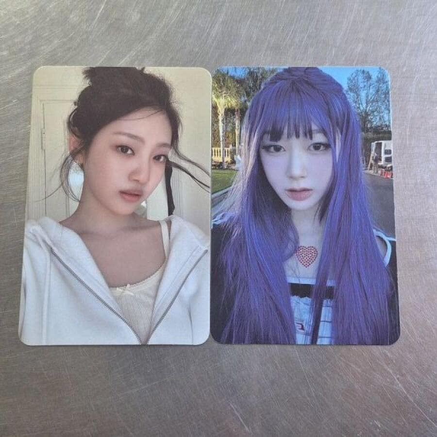 [기타]에스파 aespa 미니 3집 앨범 MY WORLD Zine 버전 포토카드 3 - 한장 선택