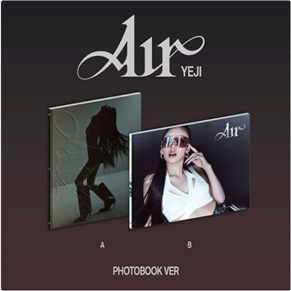 개봉앨범 포카 없음 / YEJI (ITZY) - Air (Photobook Ver.일반반) 2종세트