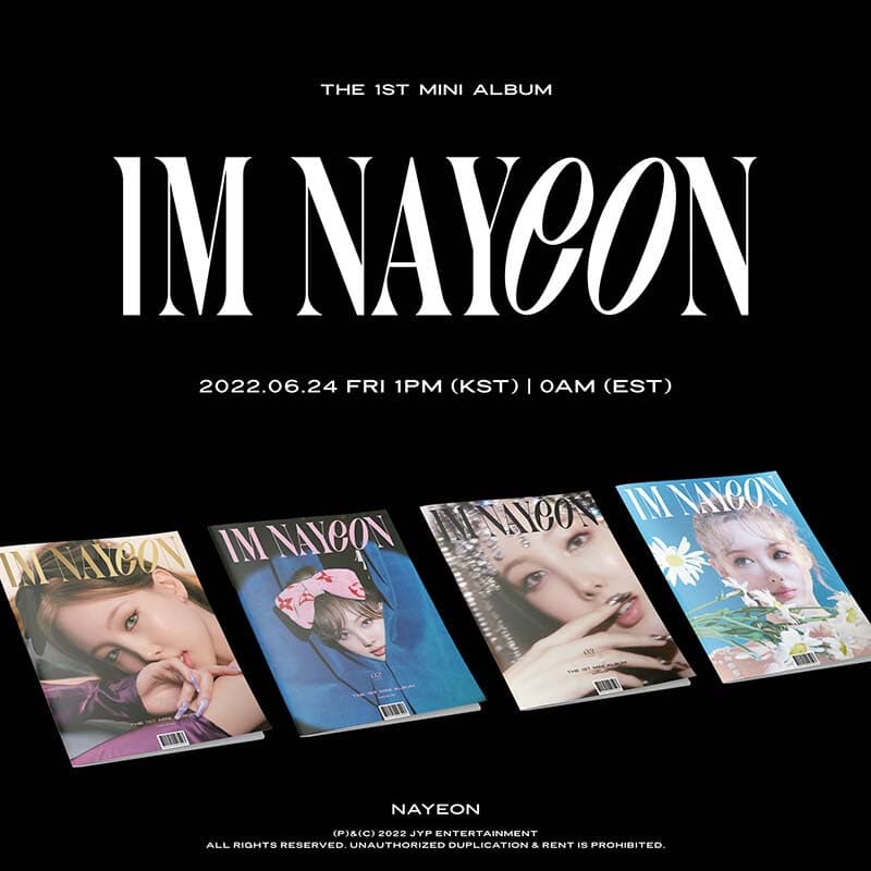 [중고]나연(Twice) - IM NAYEON(1st Mini Album 포토카드 포함)