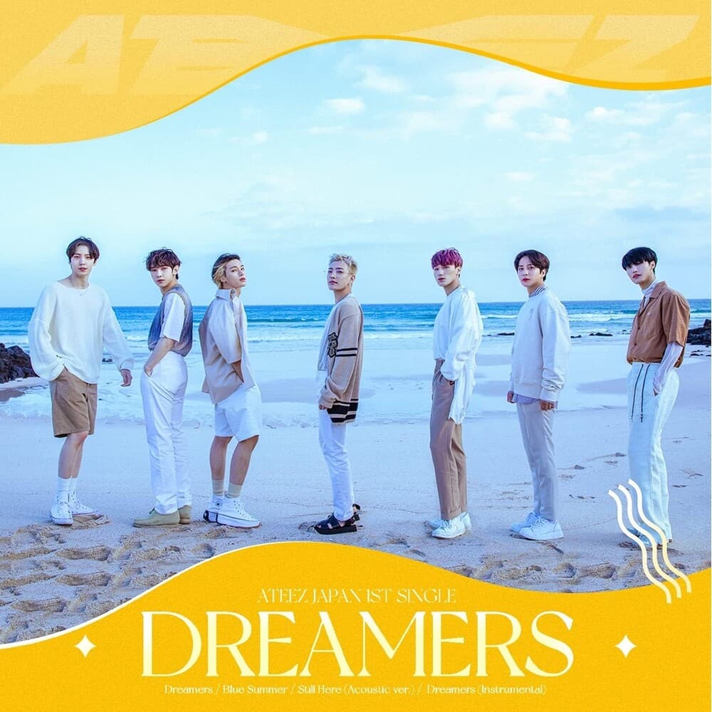 ATEEZ 에이티즈 일본 데뷔 앨범 CD+DVD+포카+북렛 Dreamers A타입