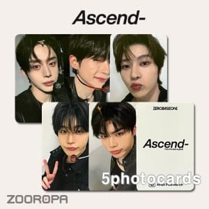 [A 포토카드 세트] ZEROBASEONE 제로베이스원 Ascend (정품/Plus Merch)