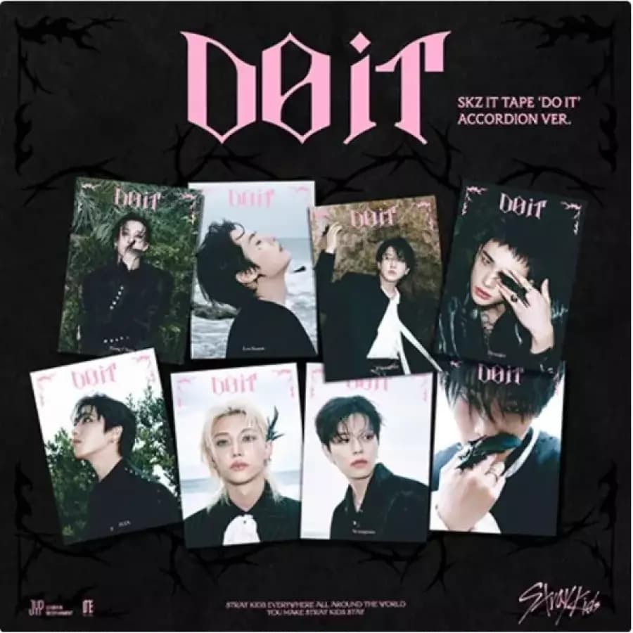 개봉앨범 포카 없음 / 스트레이 키즈 (Stray Kids) SKZ IT TAPE DO IT (ACCORDION VER.) 8종세트