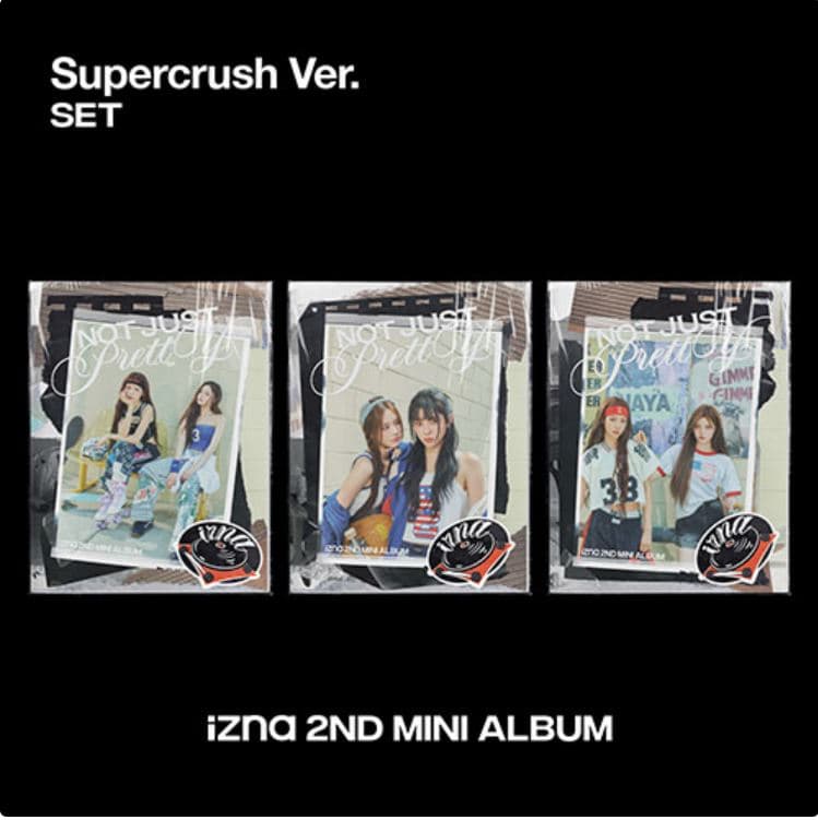 [중고]개봉앨범 포카 없음 / 이즈나 (izna) - Not Just Pretty PHOTOBOOK Ver. (Supercrush Ver.)