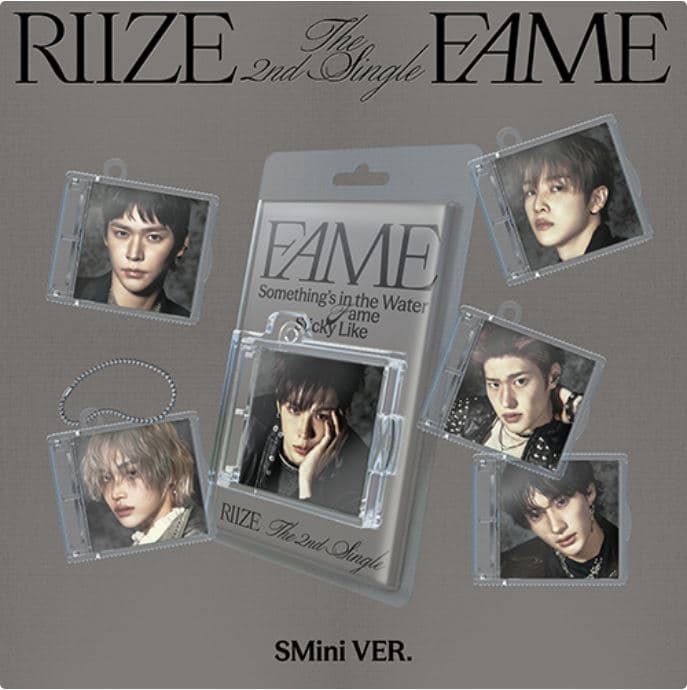 [중고]개봉앨범 포카 없음 / RIIZE - 싱글2집 Fame (SMini Ver.스마트앨범) 원빈 버전