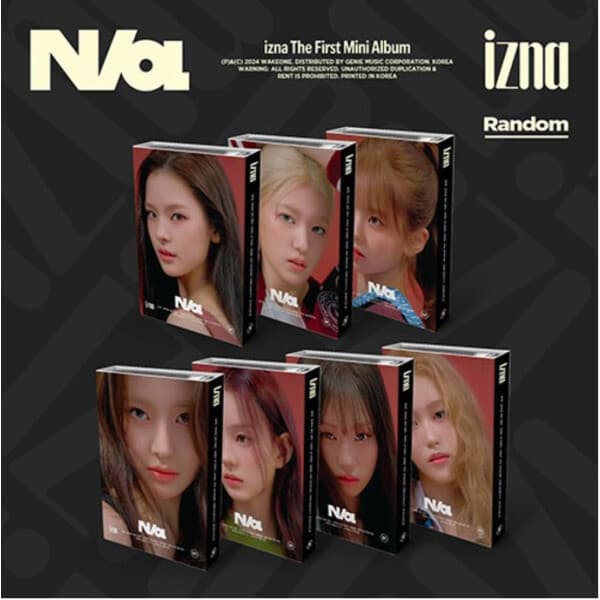 [중고]이즈나 (izna) - N/a izna Ver. (NFC_Nemo Ver.) 방지민 버전 - 개봉앨범 포카 없음
