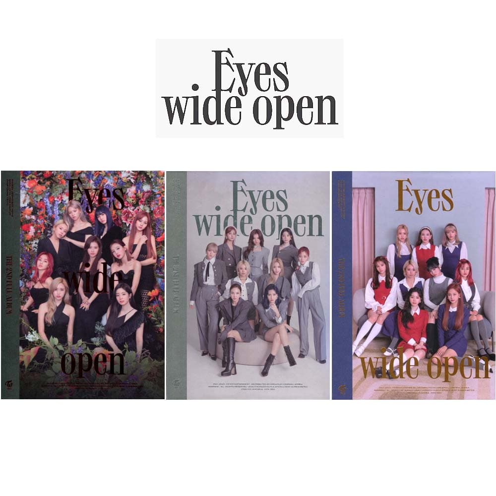 [중고]트와이스(Twice) 2집 - Eyes Wide Open(포토카드 5장 포함)