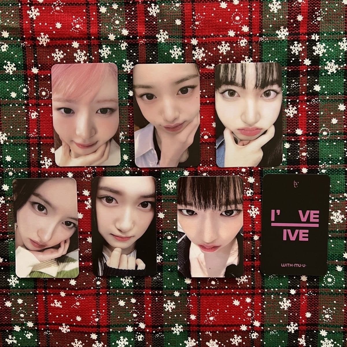 아이브 포토카드 아이엠 위드뮤 미공포 포카 얼빡포카
