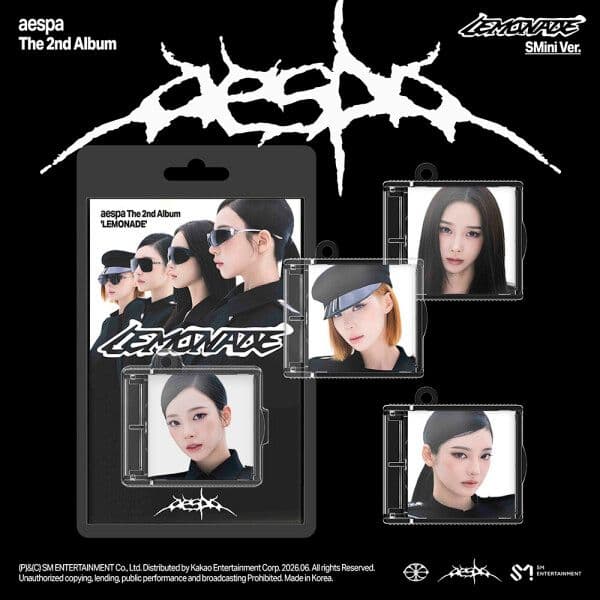 개봉앨범 포카 없음 / 에스파 aespa - LEMONADE (SMini Ver.스마트앨범) 닝닝 버전