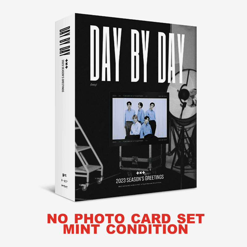 [당일발송] TXT TOMORROW X TOGETHER 투바투 - 2023 시즌 그리팅 SEASON’S GREETINGS DAY BY DAY 중고 포토카드 포카 세트 없음