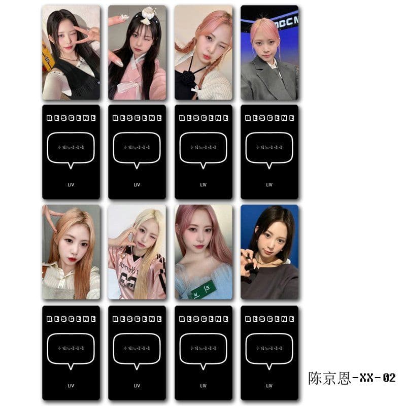 RESCENE 리센느 리브 포토카드 포카 굿즈