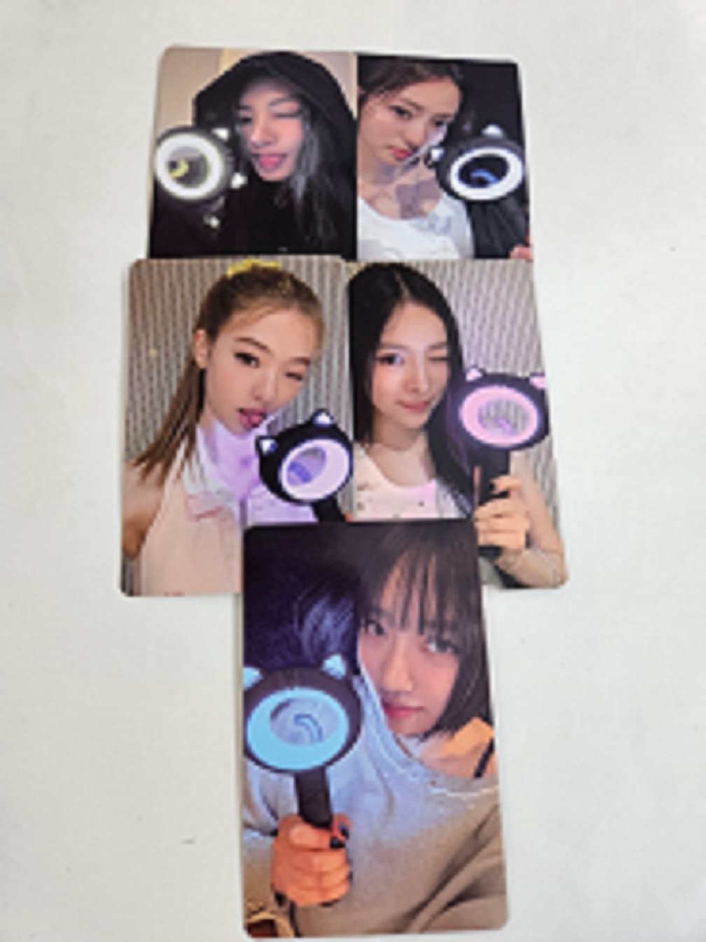 미야오 응원봉 포카 포토카드 세트 양도