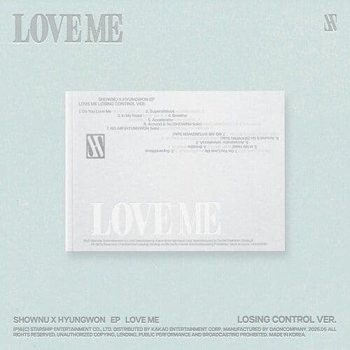 셔누 형원 EP 앨범 LOVE ME (LOSING CONTROL VER.) / 몬스타엑스 / 포토북+CD-R+포토카드+프린트포토
