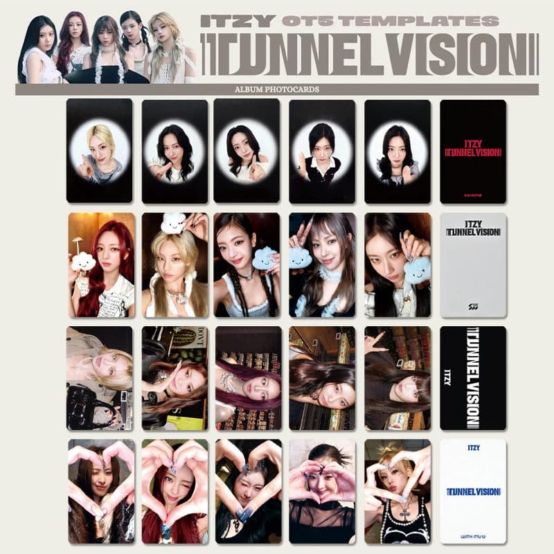 ITZY 있지 TUNNEL VISION 포토카드 포카