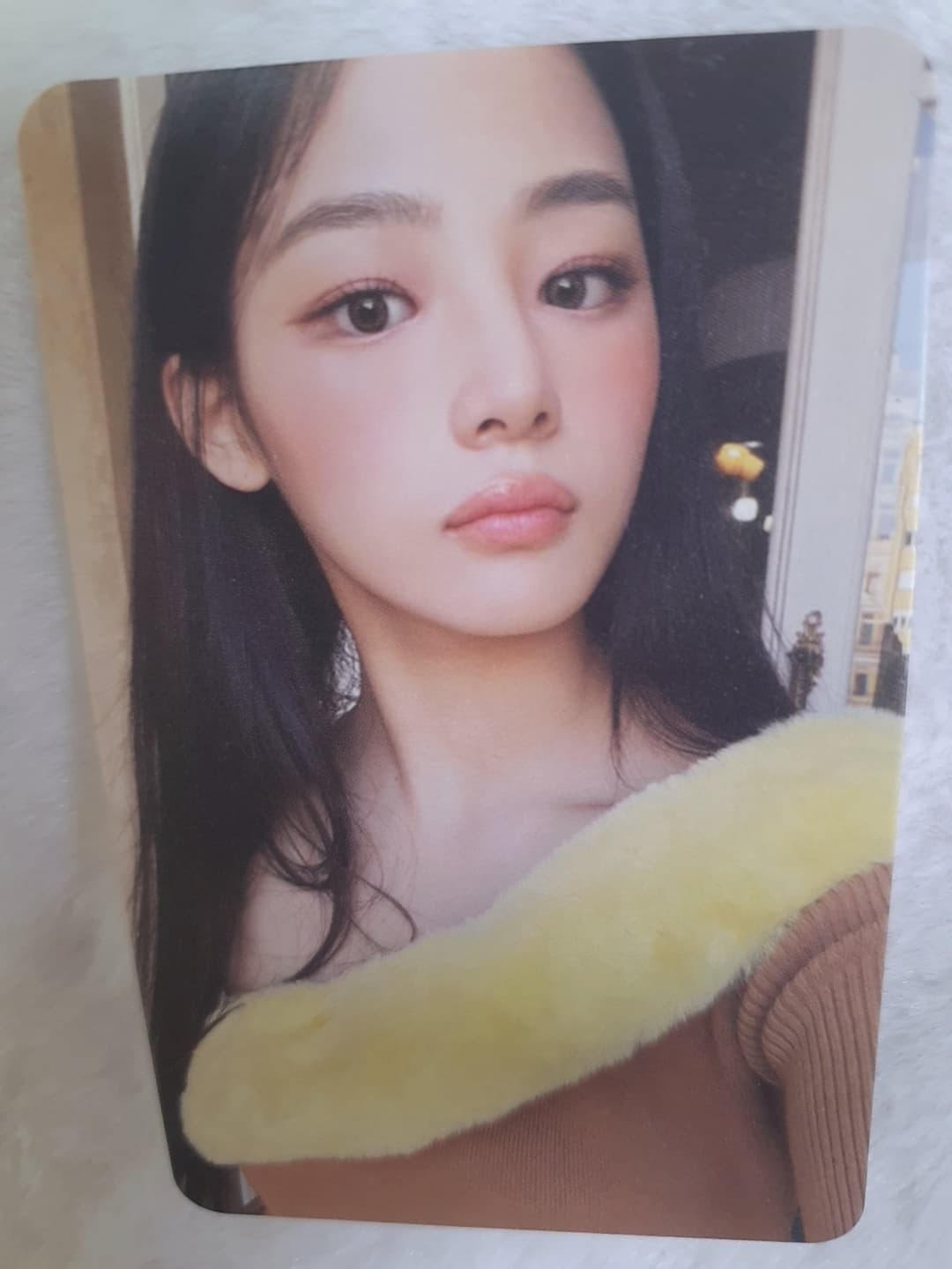 뉴진스 민지 포카 NewJeans 1st EP 블루북 어텐션 한정판 가방버전 셀피 포토카드