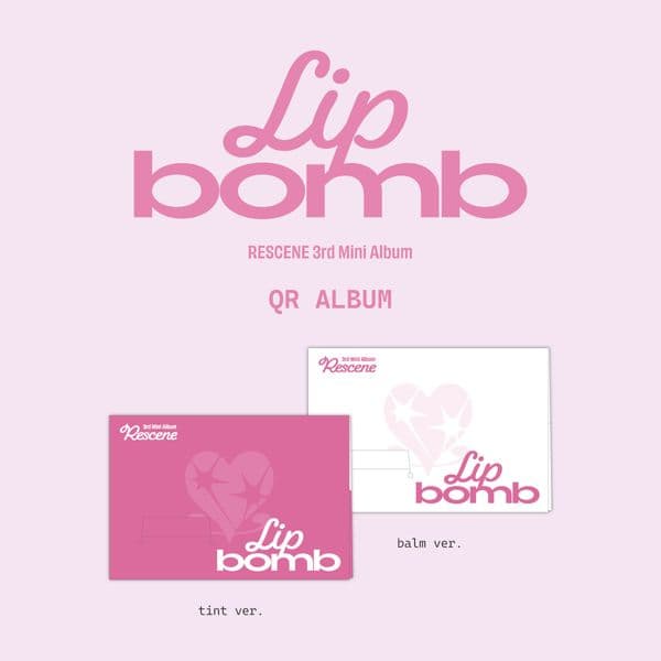 RESCENE 리센느 미니 3집 lip bomb 포카앨범