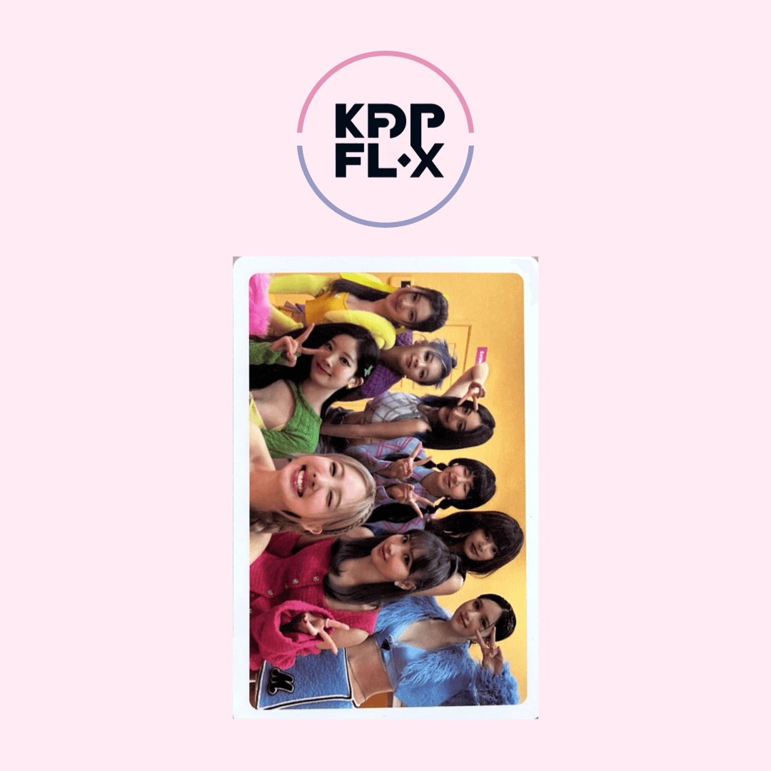 [그룹] 트와이스 - [BETWEEN 1&2] COMPLETE VER 예판 특전 단체 포카 공식 포토카드