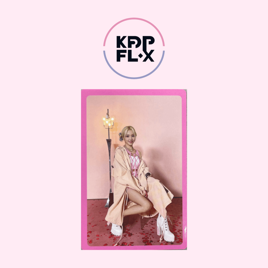 [채영] 트와이스 - [FORMULA OF LOVE] EXPLOSION VER 예판 특전 채영 포카 공식 포토카드