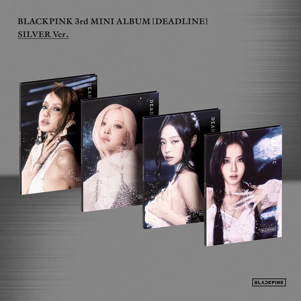 개봉앨범 포카O BLACKPINK (블랙핑크) 3rd MINI ALBUM [DEADLINE] SILVER Ver. 로제
