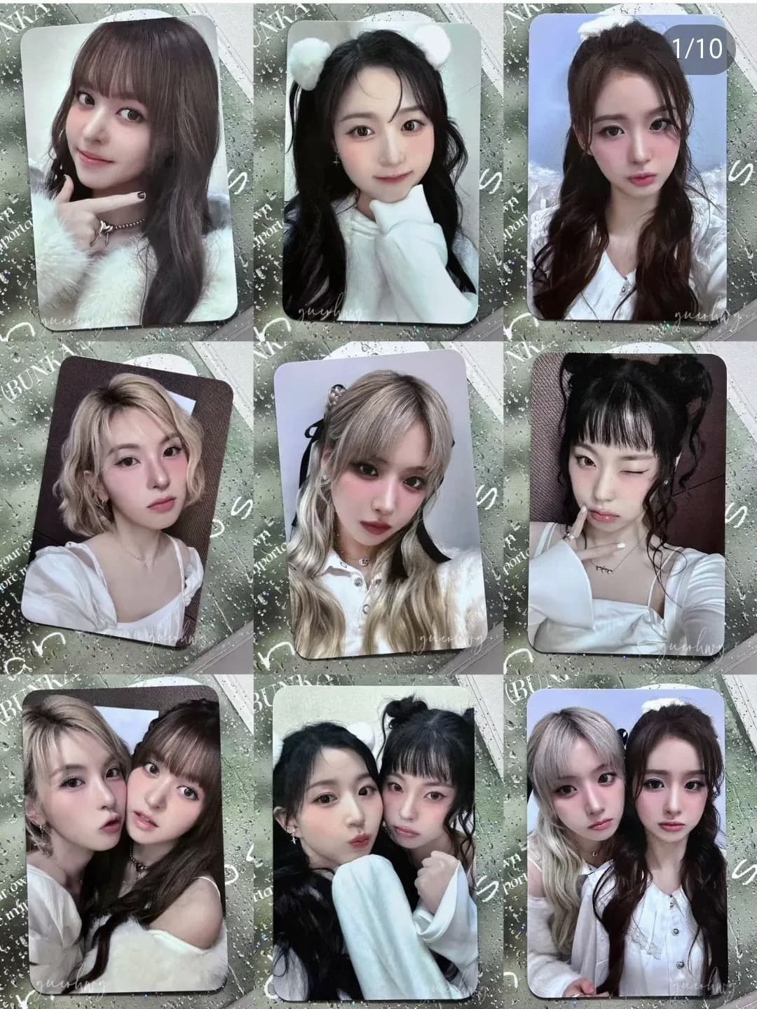 걸그룹 NMIXX nmixx 엔믹스 비주얼 sw 달빛천사 특전 자작폴라로이드 3인치 장식카드 엔믹스 단체 포토카드 특전 엔믹스 포카 아이돌 포토카드엔믹스포카 설윤릴리배이해원지우포카