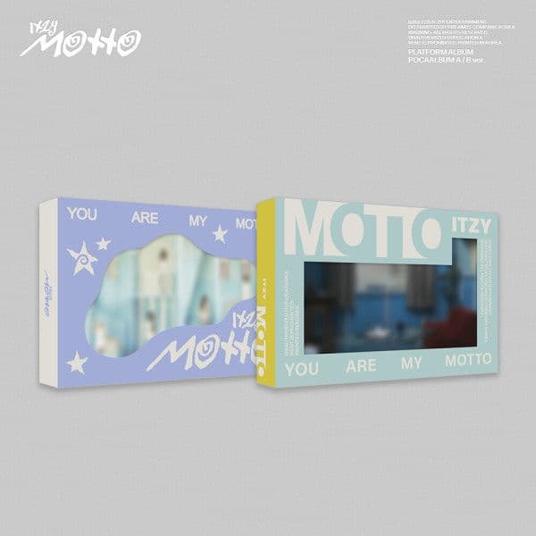 개봉앨범 포카 없음 / 있지 (ITZY) - Motto (POCAALBUM Ver.) 2종 세트
