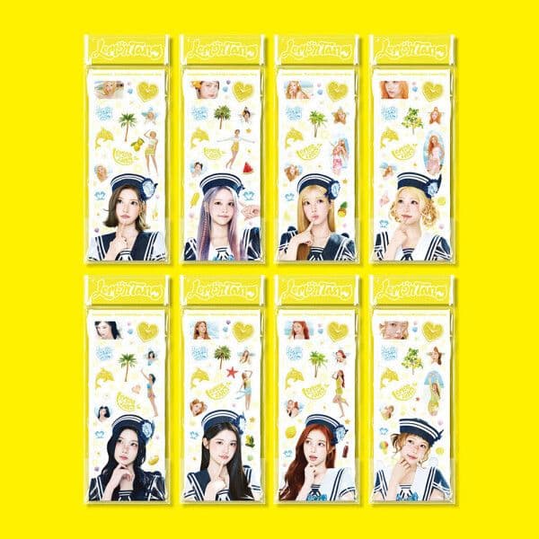 개봉앨범 포카 없음 / 하츠투하츠 Hearts2Hearts - Lemon Tang (Sticker Ver. 스마트앨범) 8종 세트