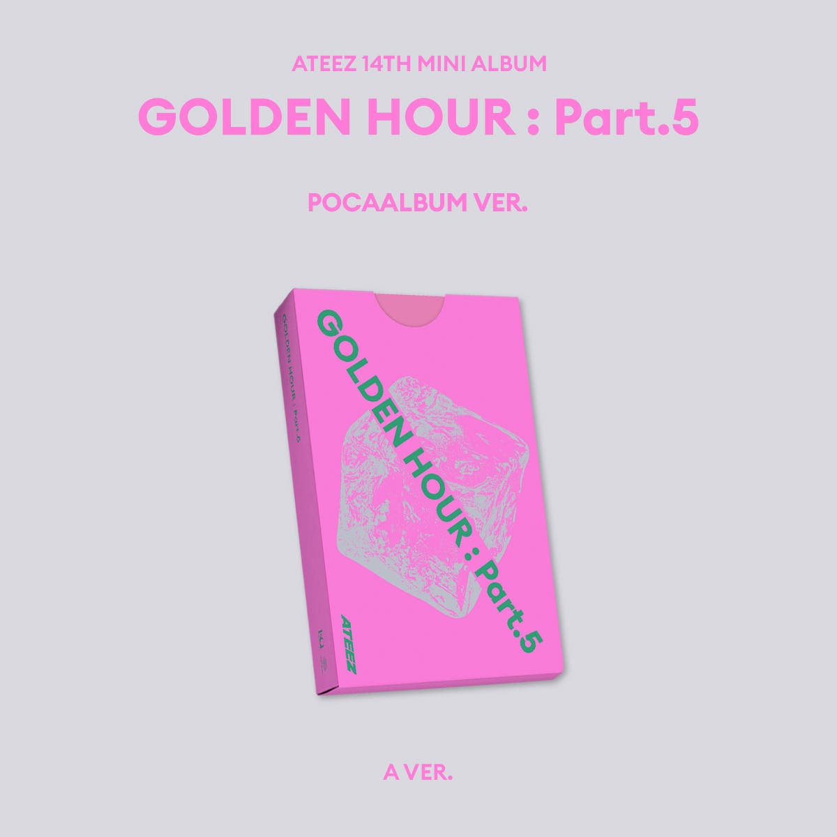 에이티즈 ATEEZ 14집 미니 앨범 GOLDEN HOUR 포카앨범 POCAALBUM Part.5 A VER