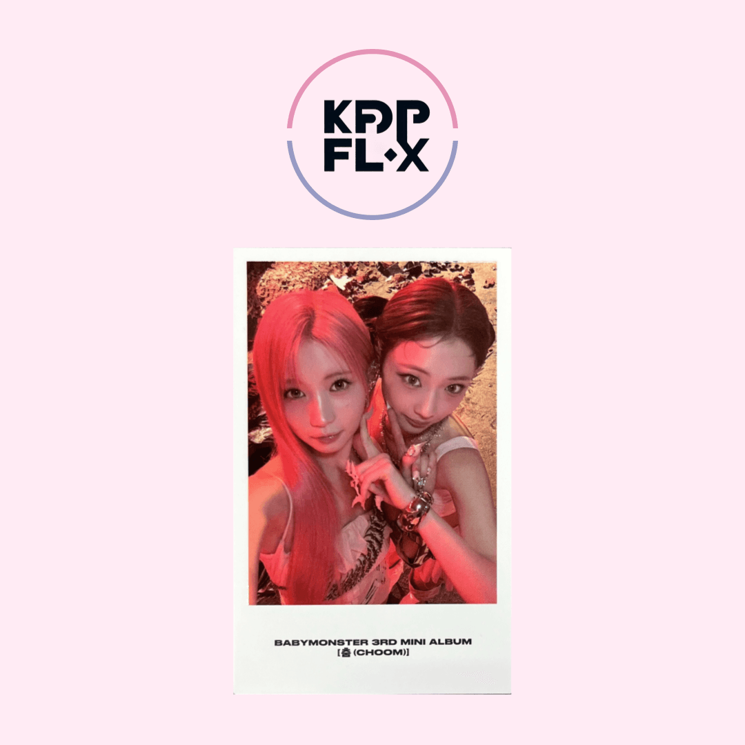 [아사루카] 베이비몬스터 베몬 BABYMONSTER 춤 CHOOM 위버스샵 특전 폴라로이드 포카 공식 포토카드