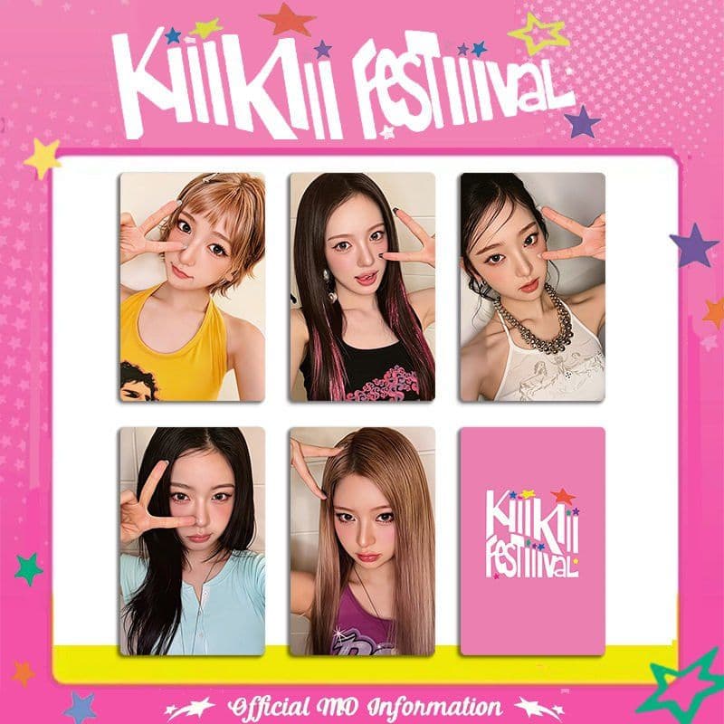 KiiiKiii 키키 페스티벌 포토카드 포카