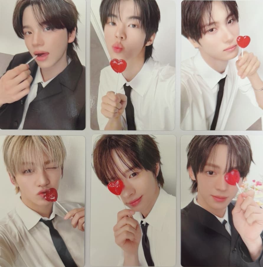 [ROMEO CAT ver] TWS 투어스 NO TRAGEDY MD 포토카드 레드 팝시클