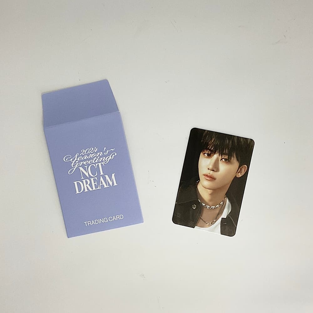 엔시티드림 재민 2024 시즌그리팅 포토카드 트레이딩카드 B_3 NCT DREAM JAEMIN 2024 SEASON’S GREETINGS PHOTOCARD B_3
