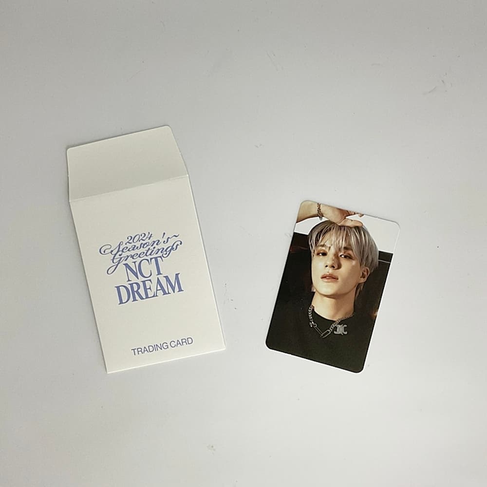 엔시티드림 제노 2024 시즌그리팅 포토카드 트레이딩카드 A_1 NCT DREAM JENO 2024 SEASON’S GREETINGS PHOTOCARD A_1
