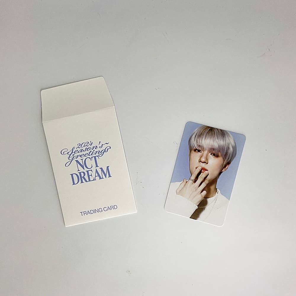 엔시티드림 제노 2024 시즌그리팅 포토카드 트레이딩카드 A_2 NCT DREAM JENO 2024 SEASON’S GREETINGS PHOTOCARD A_2