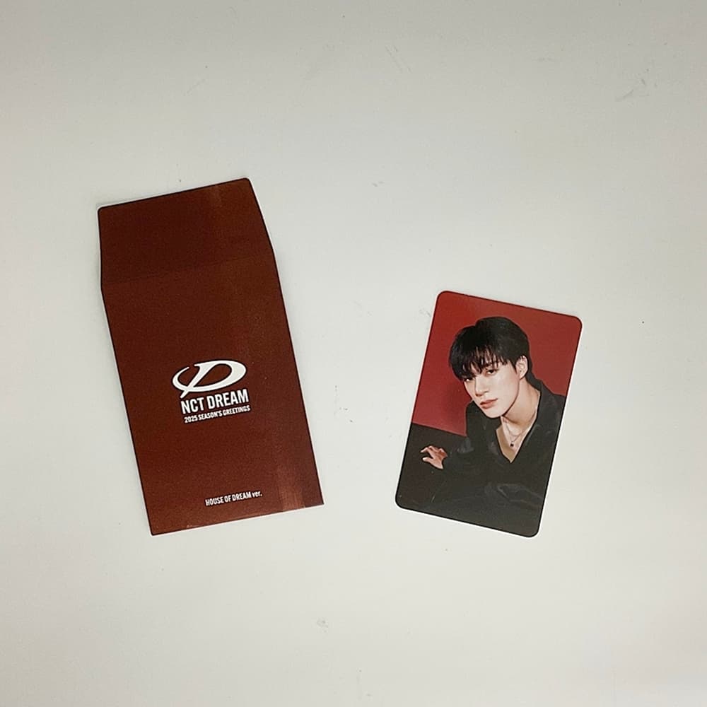엔시티드림 제노 2025 시즌그리팅 포토카드 트레이딩카드 B_2 NCT DREAM JENO 2025 SEASON’S GREETINGS PHOTOCARD B_2